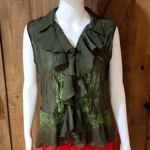 Allison Taylor Green Medium Women's Shirt